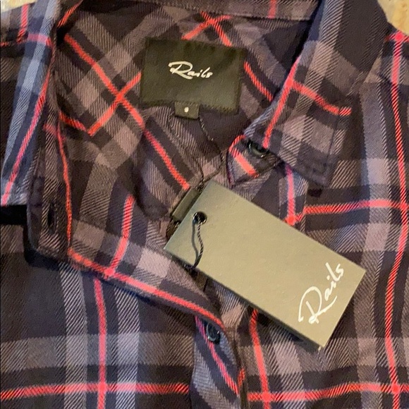 New Rails Plaid shirt Small NWT - Picture 3 of 6